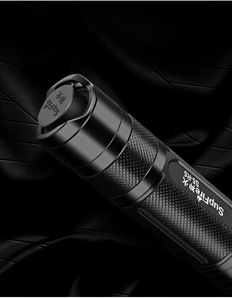 SupFire S5-R5 Upgraded Version High-Intensity Flashlight LED Rechargeable Ultra-Bright Long-Range Mini Portable Outdoor Long-Lasting Emergency Light 5W Battery Life 7