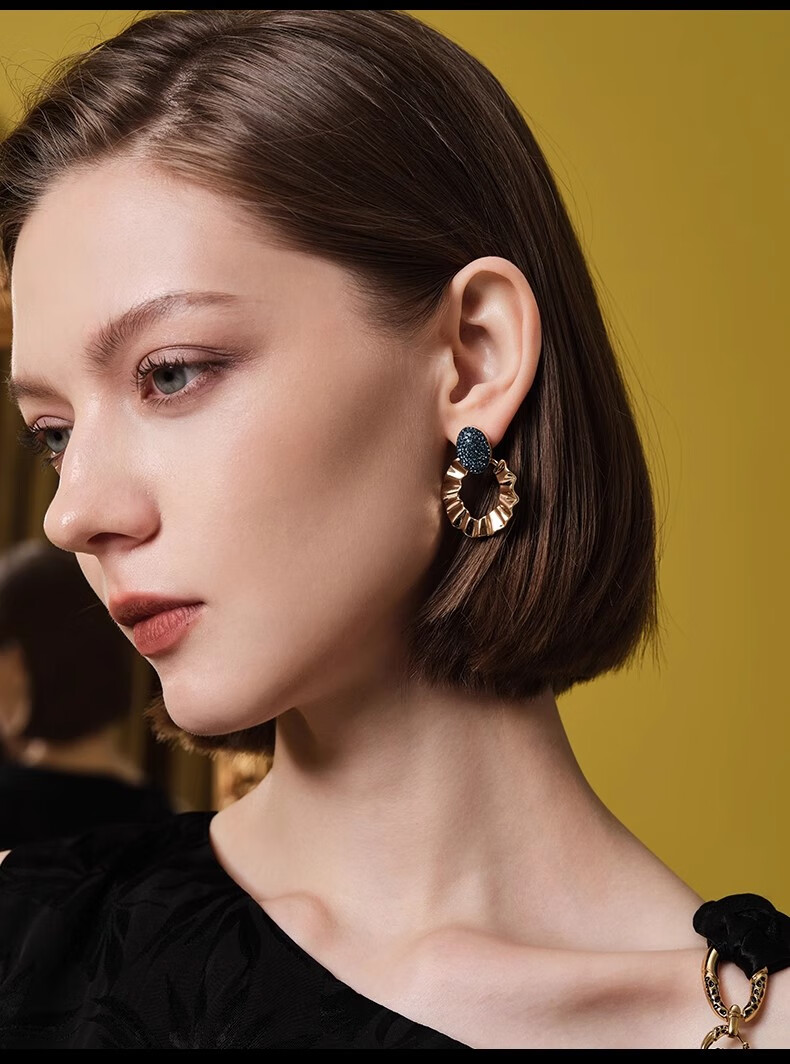 Eternelle French Eternal Bohemian Retro Earrings, 2026 New Niche Design Elegant Ear Studs 5