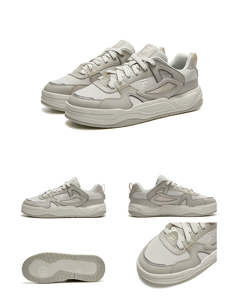 FILA FUSION Official Trendy Brand Men's Shoes, BANK II Lightweight Sneakers, Autumn New Style Footwear, Sports Shoes, Fashionable 14