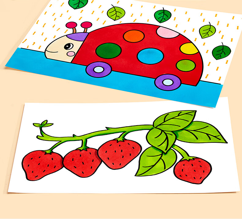 Touch Mark [Super Popular] Taichi Stationery 24-Color Food-Grade Markers, Washable Dual-Tip Watercolor Pens for Children, Drawing Pens for Students, Art Supplies, Children's Birthday Gift 18