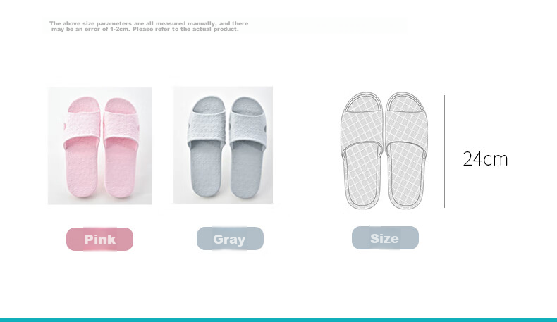 Siwangongli Travel Folding Slippers, Reusable Portable Beach Shoes, Bathroom Non-Slip Slippers, Unisex Couple Sandals, SW2323 5