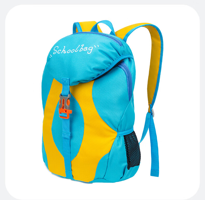 TFO Competition-Grade Children's Outdoor Backpack, Hiking And Mountaineering Bag, Travel Backpack 9202427, Sky Blue, 15L 9
