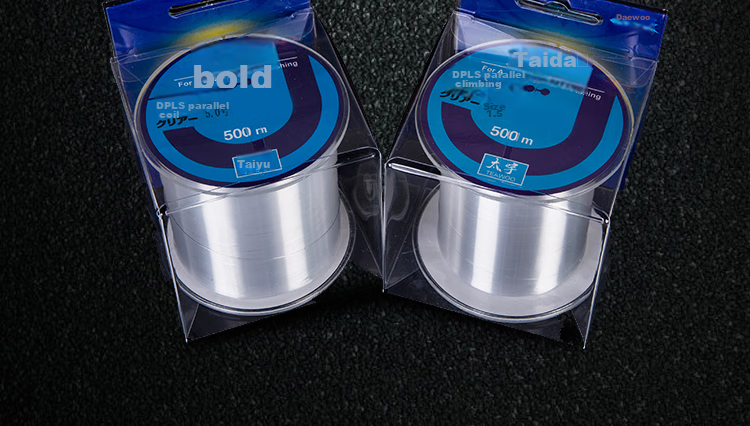 Taiyu Finished Fishing Line Main Line Fishing Tackle High-Strength Pulling Line 500 Meters Line Size 8.0 TY1006 2