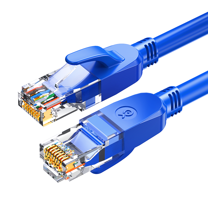 BIAZE Cat6 Ethernet Cable, 40 Meters, Gigabit High-Speed Broadband Cable, CAT6 Home Computer Network Engineering Monitoring Cable, 8-Core Twisted Pair Patch Cord, Blue