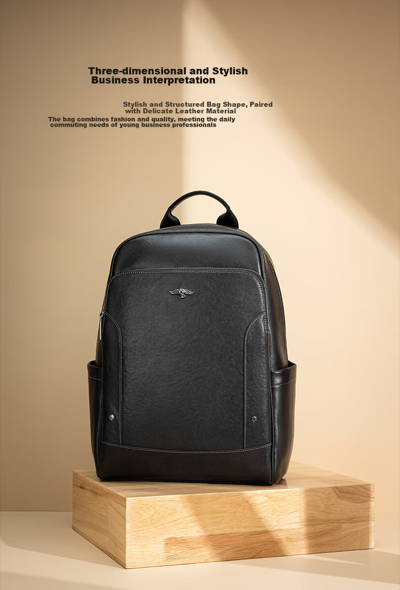 Aokang Men's Backpack, Laptop Bag, School Bag, Business Commuter Bag, Birthday Gift for Husband 9