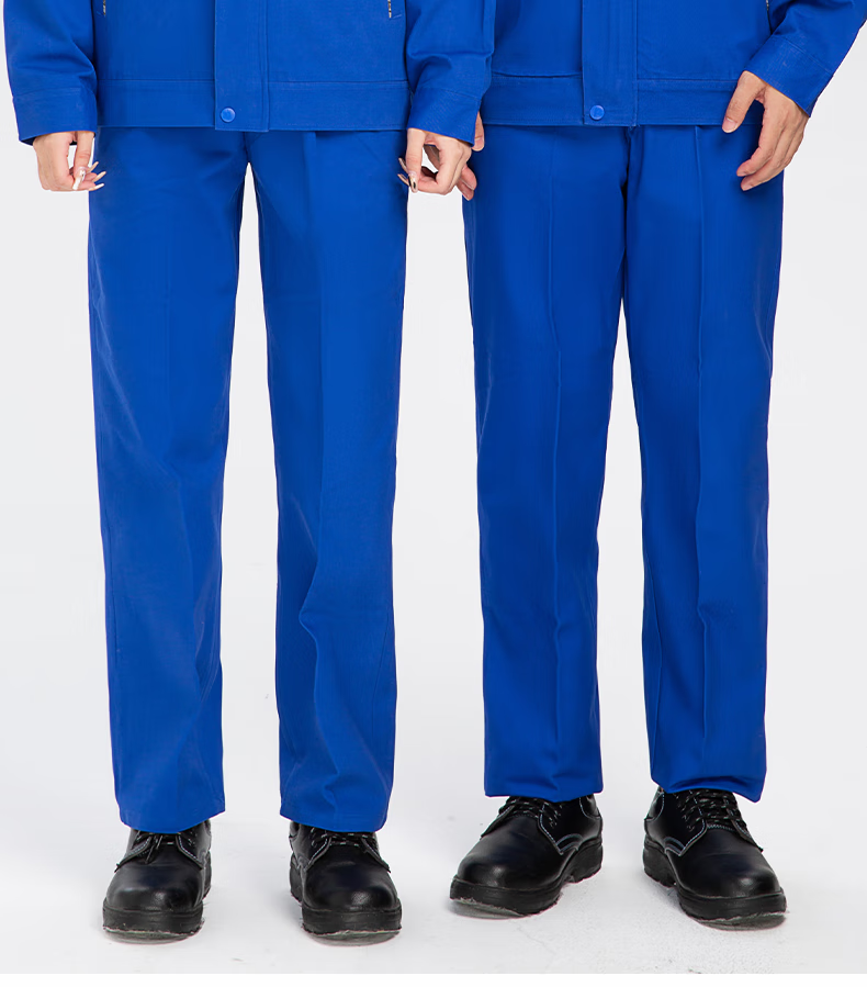 Laurie Anti-Static Spring and Autumn Work Pants Durable and Stain-Resistant Workwear Comfortable and Wear-Resistant Electrician Grid Auto Repair Labor Protection Pants Customizable 2