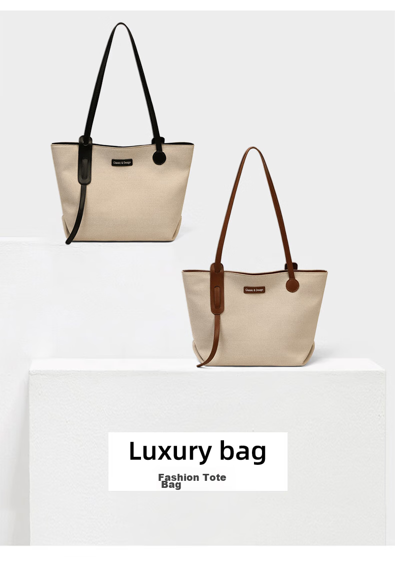 Aiqinghai Handbag, Women's Tote Bag, Shoulder Bag, Brand Large Capacity Handbag, Birthday Mother's Day Gift, Practical Present for Mom 1