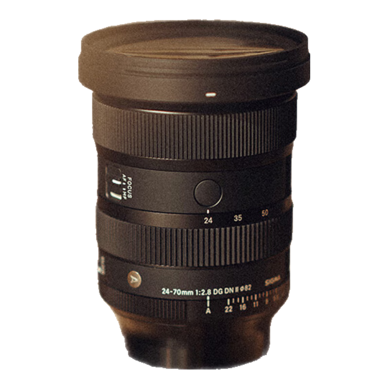 SIGMA Art 24-70mm F2.8 DG DN II, Full-Frame Mirrorless Camera, Constant Aperture 2470, Portrait Landscape Travel Live Streaming (L-Mount)