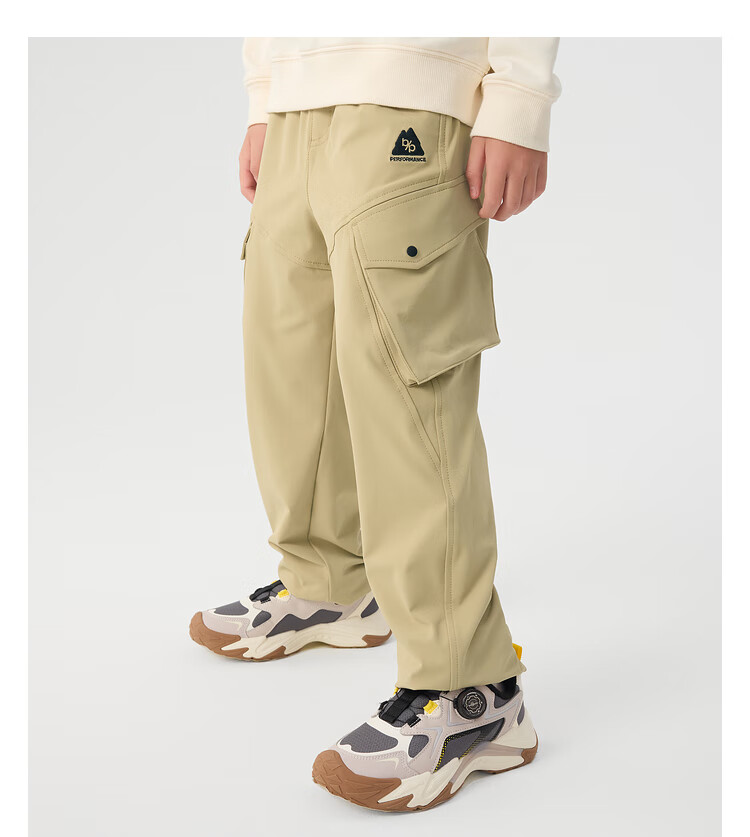 BALABALA Children's Clothing, Boys And Girls Pants, Spring 2025 Collection, Loose And Comfortable, Trendy And Fashionable Trousers, 208125108201 7