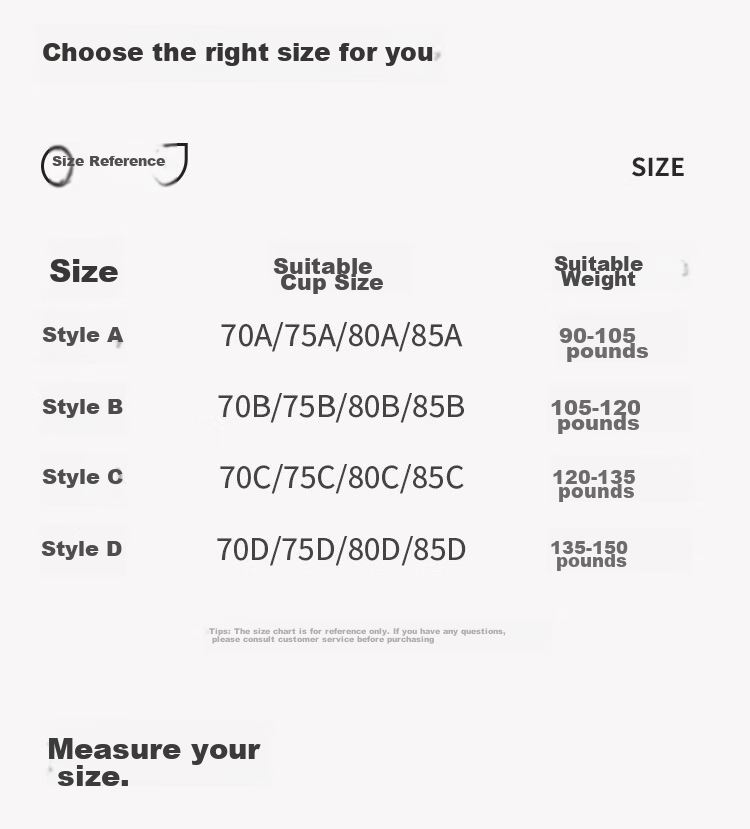 Dushiliren Invisible Bra, Push-Up, Wireless, Wedding Dress, Swimsuit, Underwear, Bra, Anti-Slip, Anti-Exposure, Silicone Breast Pads, D 11