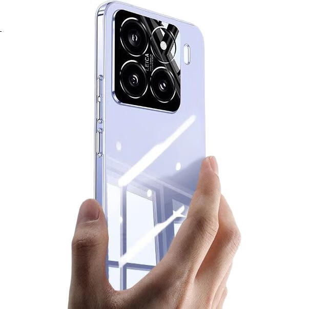 Противоударный чехол POZZO для Xiaomi 15, полностью прозрачный, защита от царапин и отпечатков пальцев