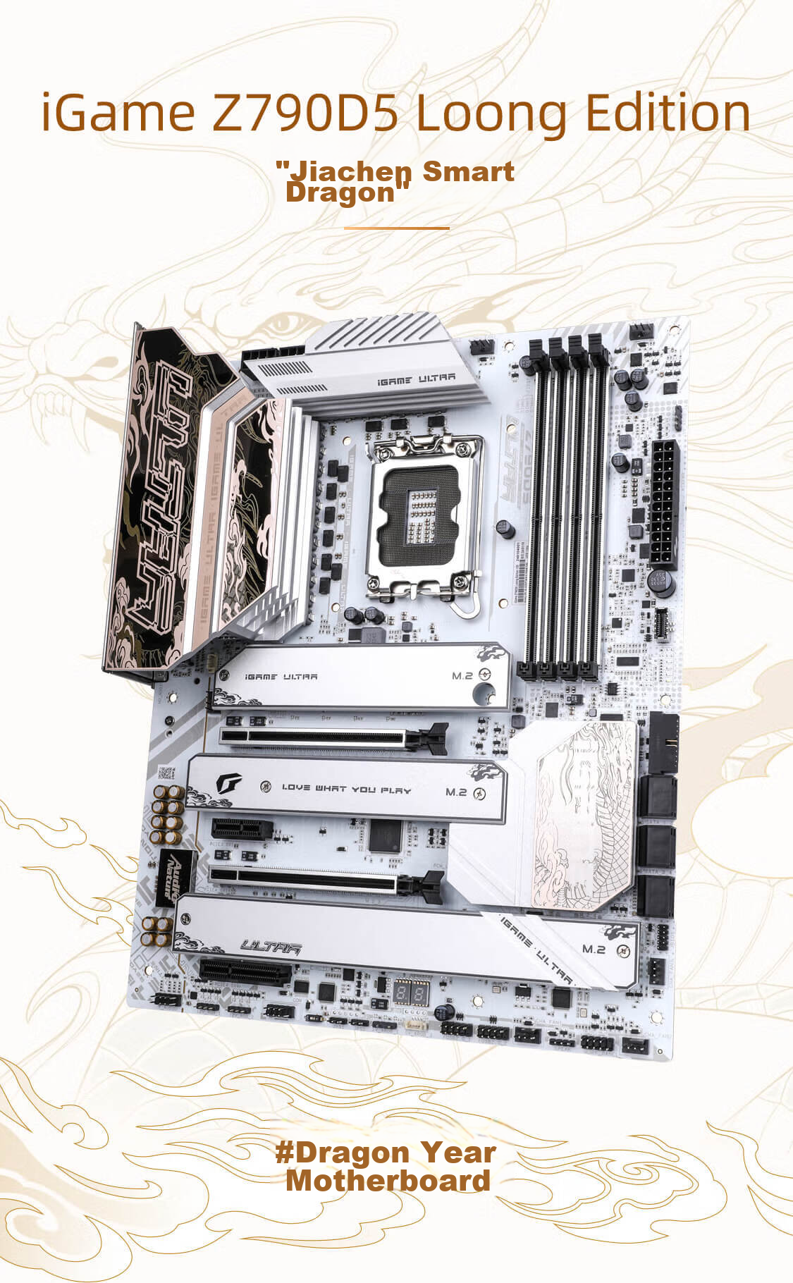 Colorful CVN B760I-A FROZEN WIFI V20 DDR4 Motherboard Supports CPU 12600KF/14600KF/13490F (Intel B760/LGA 1700) 2