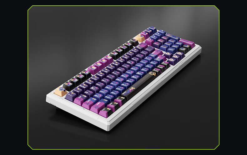 Ikbc Wireless Mechanical Keyboard with Wired Bluetooth Triple-Mode RGB Customizable Gaming High-End Aesthetic Office Computer Keyboard Sold by JD Gasket 5-Layer Padded 10
