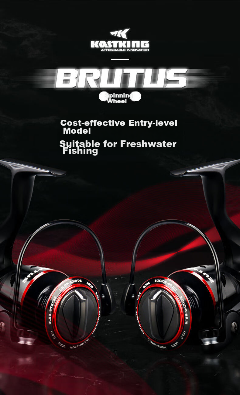 KastKing Brutus Spinning Reel, Metal Line Cup, Fishing Reel, Sea Rod Reel, Rock Fishing Reel 1