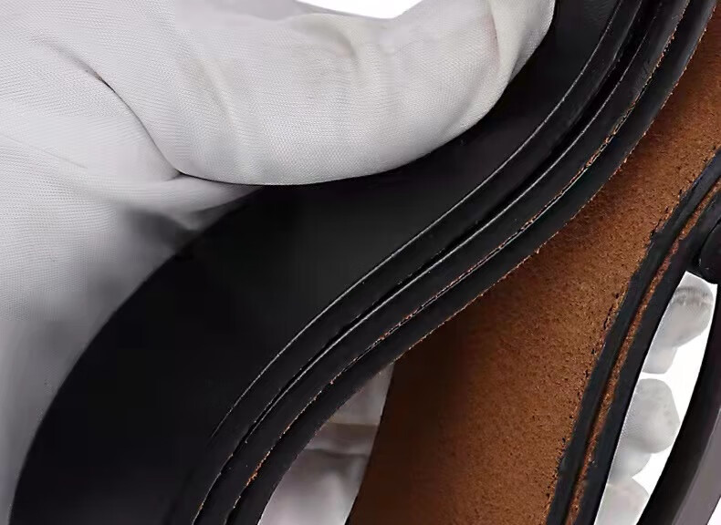 Dibinze Men's Belt, Extended 150cm, Large Size, for Chubby Men, Genuine Leather, Pin Buckle, Extra Long Belt, Gift for Boyfriend 11