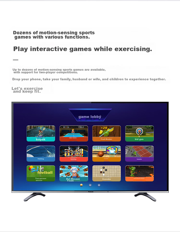 HongTai Double-Person Wireless Dance Mat, Home TV Dance Machine, Game Motion Sensing Hand And Foot Dancing, Leg Beautifying, Children's Running Mat 21