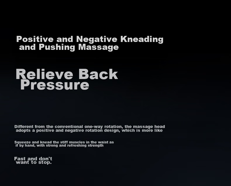SKG Waist Massager T5, Seat Cushion Back Support, Massage Device with Heat Therapy, Forward And Reverse Kneading, for Waist, Neck, Legs, Full Body, Practical Birthday Gift for Elders, Boyfriends, Girlfriends 6