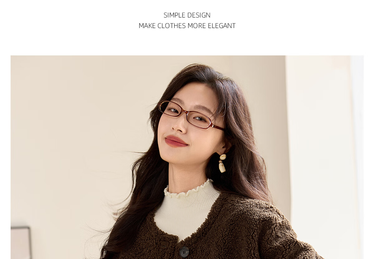 PinCai Women's Short Coat Lamb Wool Thickened Small Fragrance Style Petite High-End Short Jacket P144F6002 12