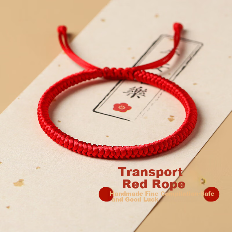 Jinshiling 2026 Year of The Horse Zodiac Bracelet, Red String Bracelet for Men And Women, Tai Shou Couple's Bracelet, Birthday Gift