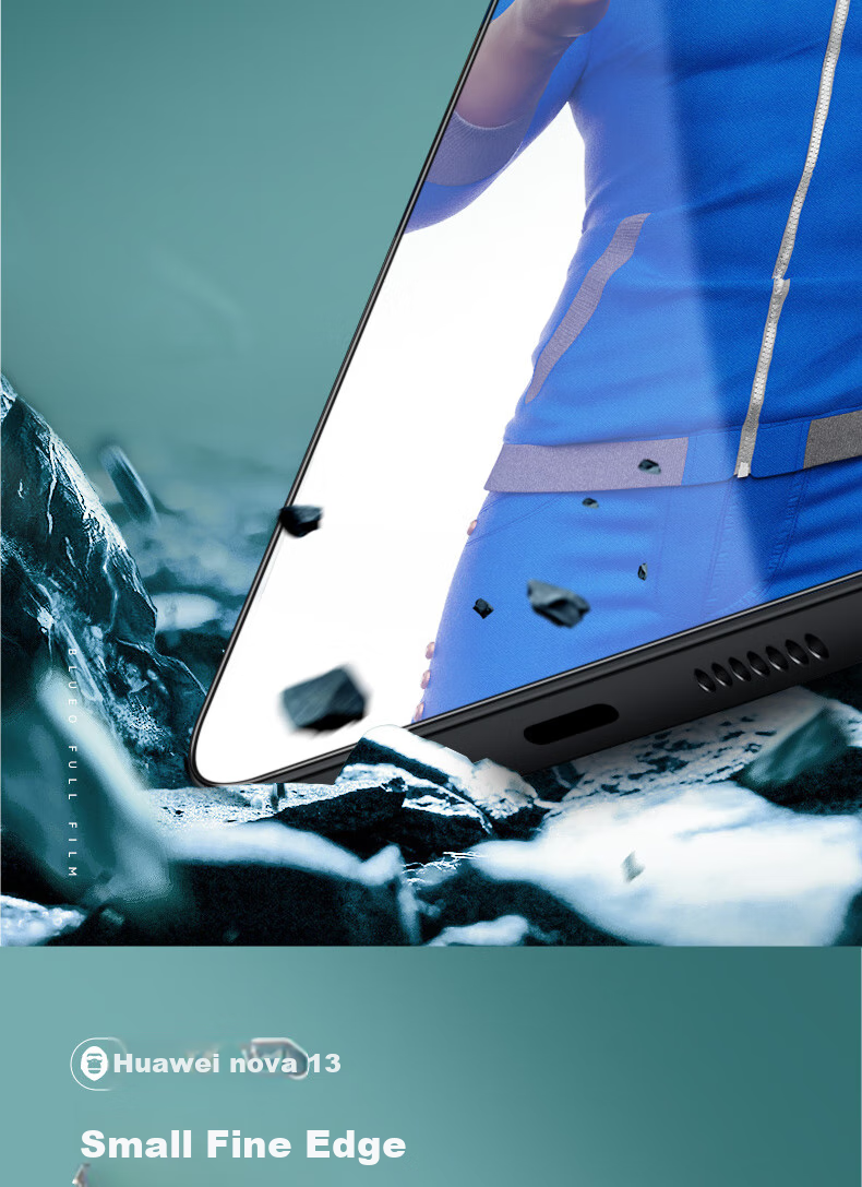 Mr. Blue Gorilla Huawei Nova 15 Pro/15 Ultra Screen Protector Tempered Glass Full Coverage HD Anti-Drop Phone Protective Film 6