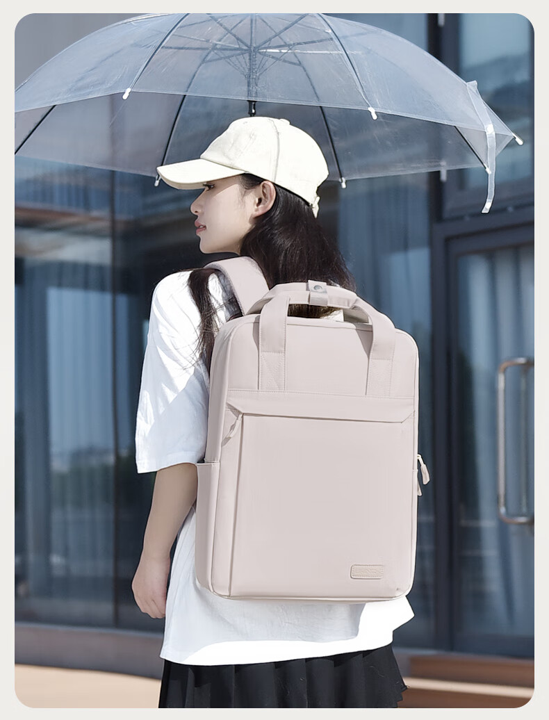 BRINCH Laptop Backpack 14/16 Inch Large Capacity Unisex Travel Business Commuter Shoulder Bag 2