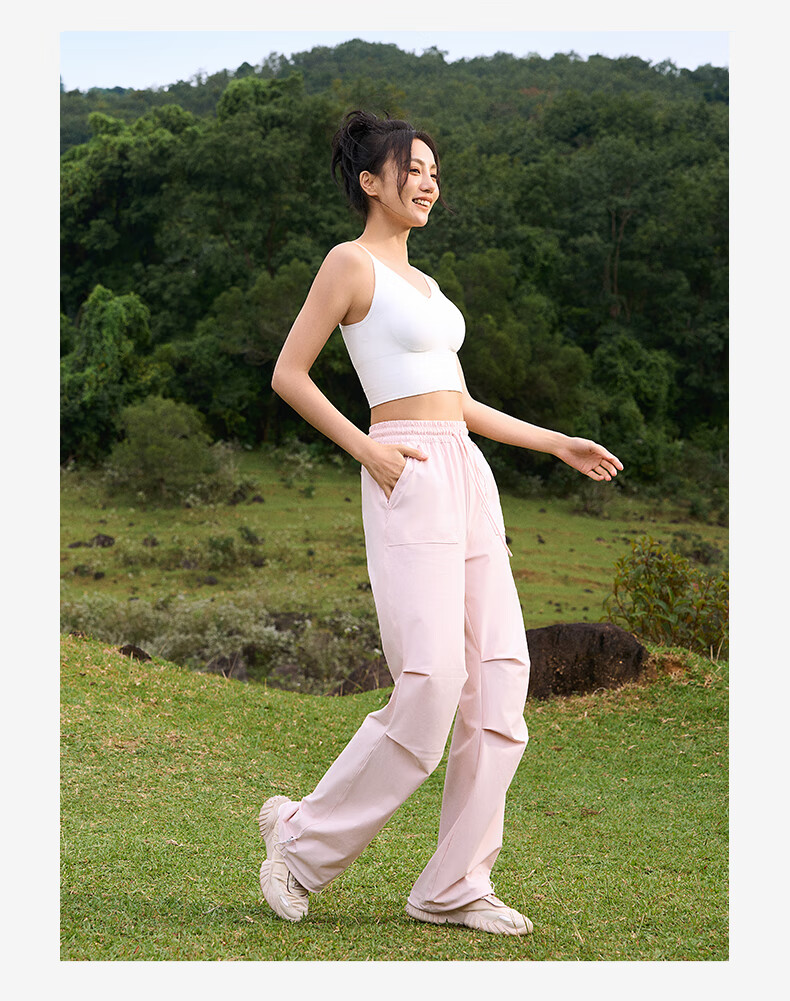 MOLY VIVI Paratrooper Sun Protection Pants for Women, Summer Lightweight Ice Silk Quick-Dry Cargo Straight-Leg Trousers, Outdoor Casual Hiking Pants, Magic Vivy 21