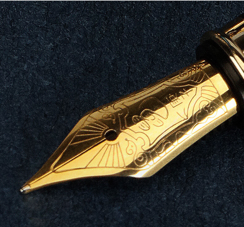 HERO Horse Year Zodiac Commemorative Fountain Pen Gift Box Silver Edition Single High-End Business Signature Pen Set New Year Limited Edition Birthday Gift Office Writing Pen 7