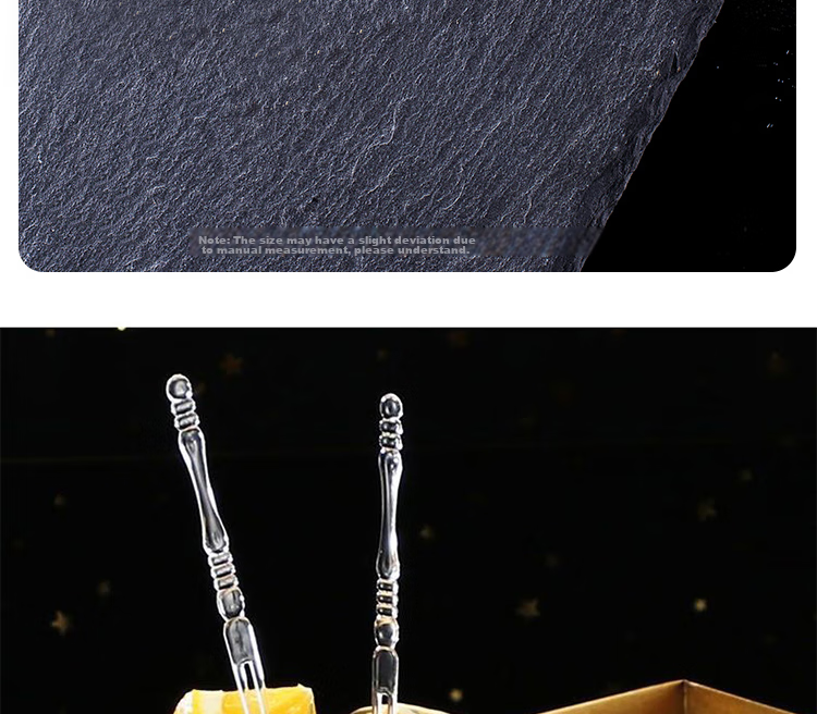 Xingfang Disposable Fruit Forks, Fruit Picks for Mooncakes, Cake Forks And Dessert Forks, Transparent Forks, 500 Pieces 11