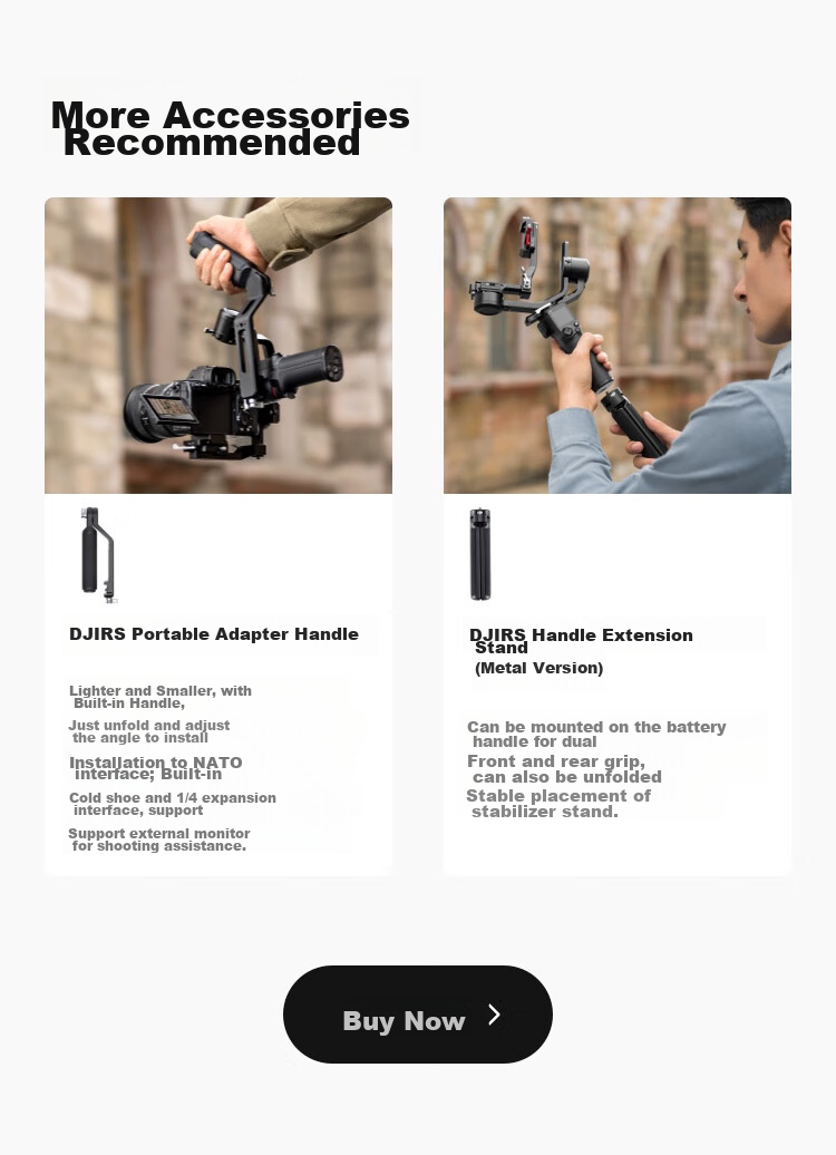 DJI RS Mini Quick Release Plate, DJI RS 3 Mini Accessories, DJI Stabilizer Accessories 2