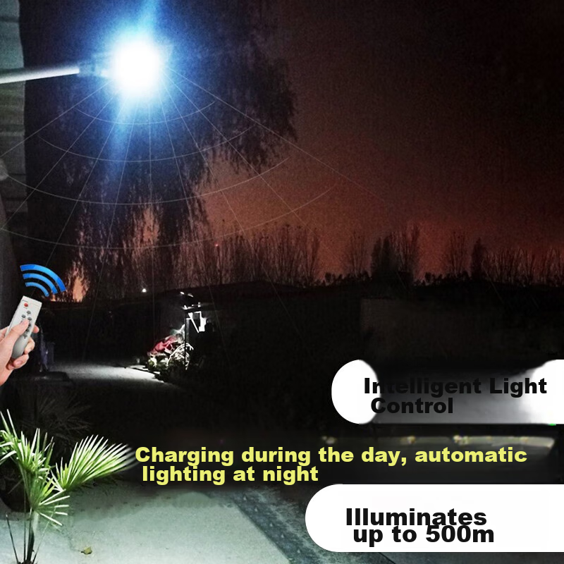 Shufujia Solar Outdoor Lighting, Garden Light, Street Lamp, New Model for Rural And Home Use, Outdoor Waterproof, Ultra-High Power Street Light