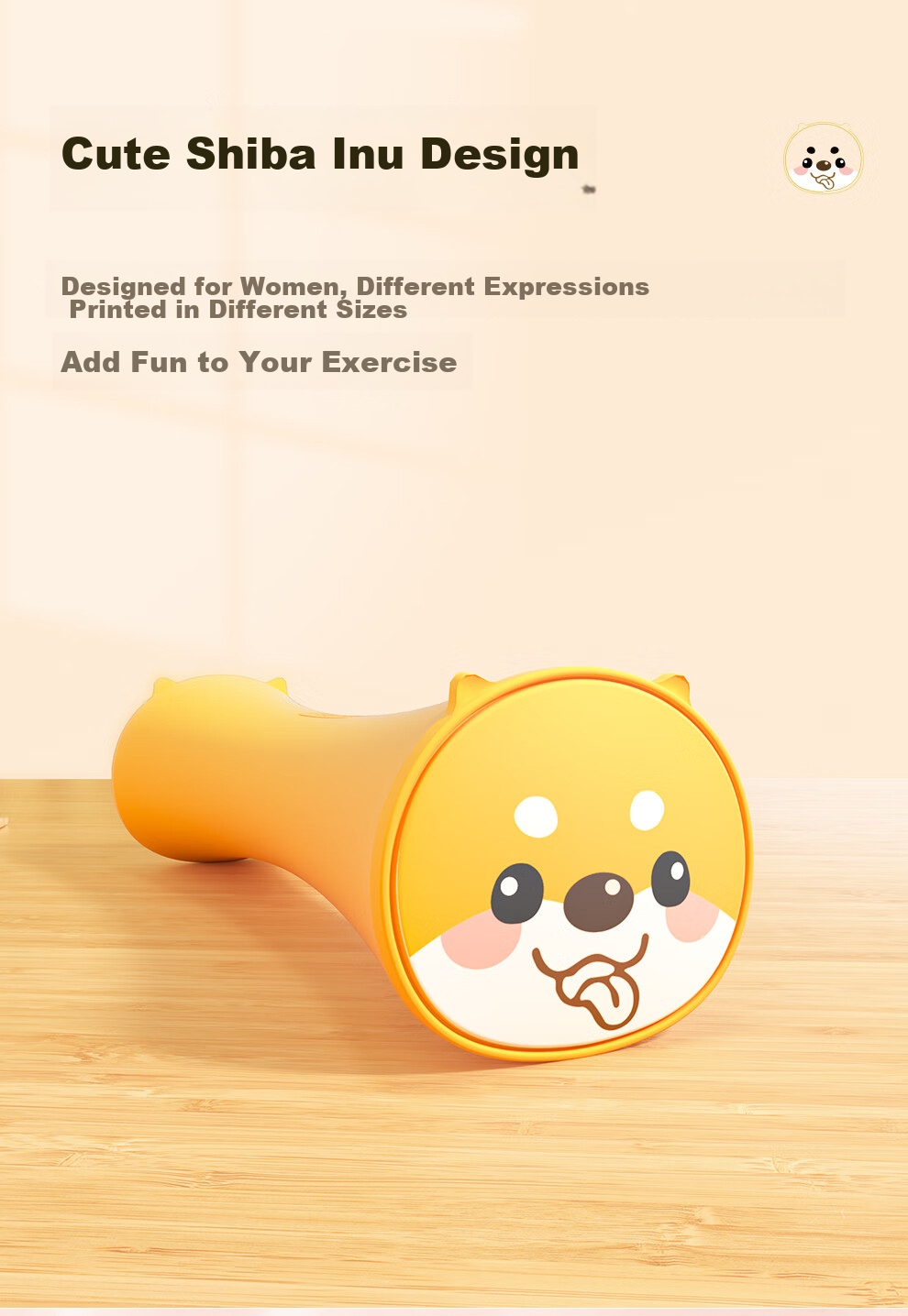 PROIRON Puli'ai Dumbbell Silicone Women's Home Fitness Arm Exercise Equipment Children's Small Dumbbells 1KG*2 3