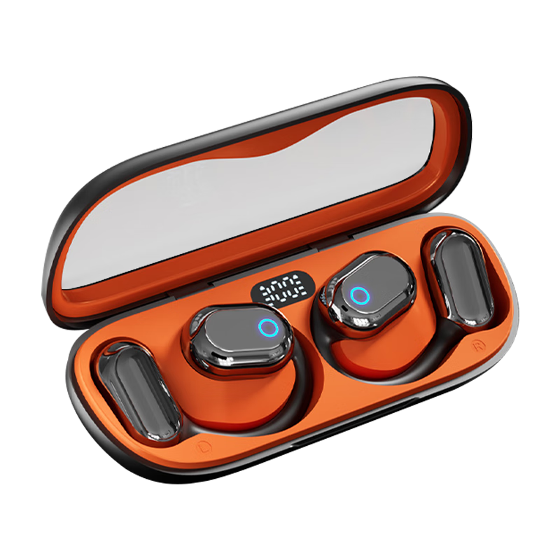 Chuang [German Craftsmanship | HIFI Sound Quality] 2025 New Bluetooth Headphones, Bone Conduction Concept, True Wireless, Ear-Hook Style, Non-In, Ultra-Long Battery Life, Call Noise Reductio