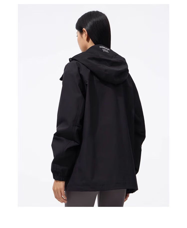 CAMEL Women's Clothing [Panda Series], Single-Layer Unisex Windbreaker, New Spring Style for Men And Women, Waterproof And Windproof Hard Shell Jacket 28