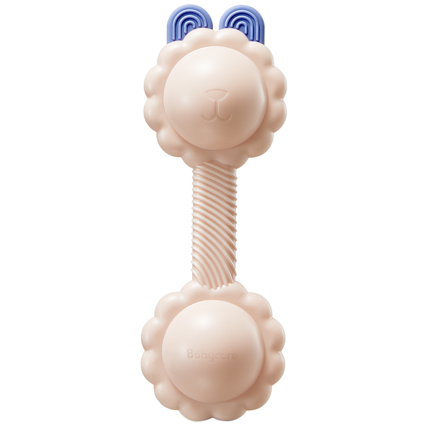 Babycare Infant Rattle Teether Toy, 0-1 Newborn Stage Rattle, Tasty Cute Alpaca Design, Single Pack