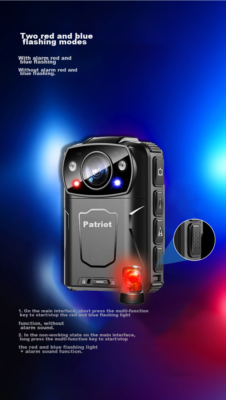 Aigo Body-Worn Camera, High-Definition Video Evidence Recording Device, Chest-Mounted Camera, Compact And Portable H6, 32GB 5