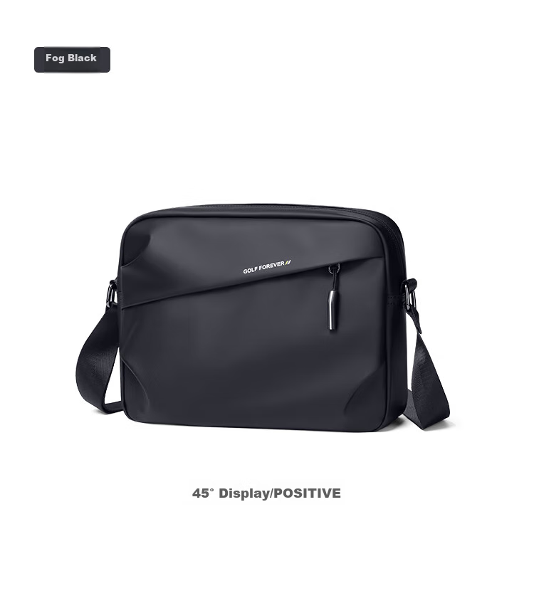 GOLF Shoulder Bag for Men, Casual Crossbody Bag, Phone And IPad Holder, Water-Resistant Commuter Bag, Lightweight Sports Messenger Bag 18