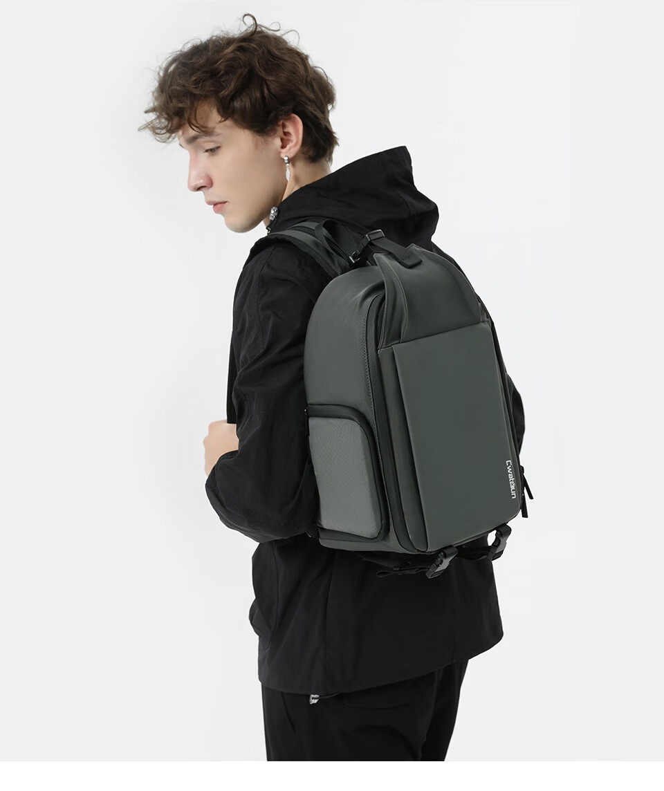 CWATCUN Shoulder Camera Bag for Men And Women, Multifunctional Portable Small Bag, Dual-Shoulder Bag, Trendy Backpack for Me 14