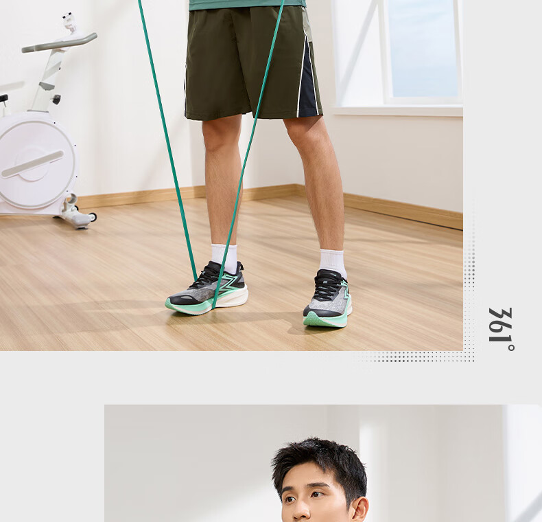 361° Men's Short Sleeve T-Shirt Spring Summer Sports Quick-Dry Running Fitness Polo Shirt 652624109H-5 21