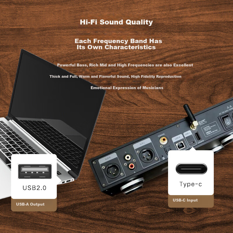 Кабель SKW BG012B USB-A на Type-C, 1 метр, 6N монокристаллическая медь, DAC декодирующий кабель для компьютера, ноутбука, усилителя