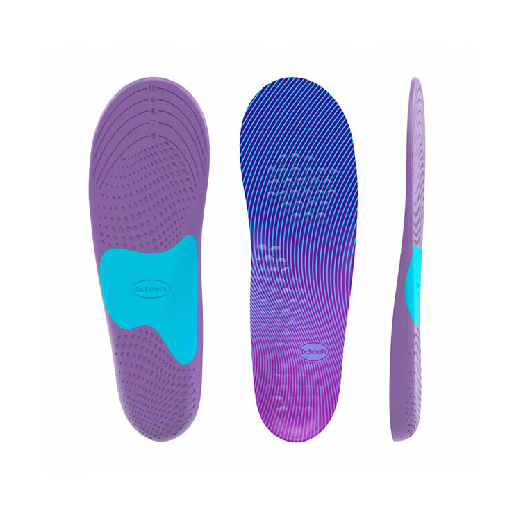 Dr. Scholl's US Imported Comfort Insoles Arch Support Shock Absorption Soft Cushioned Anti-Fatigue Unisex 13