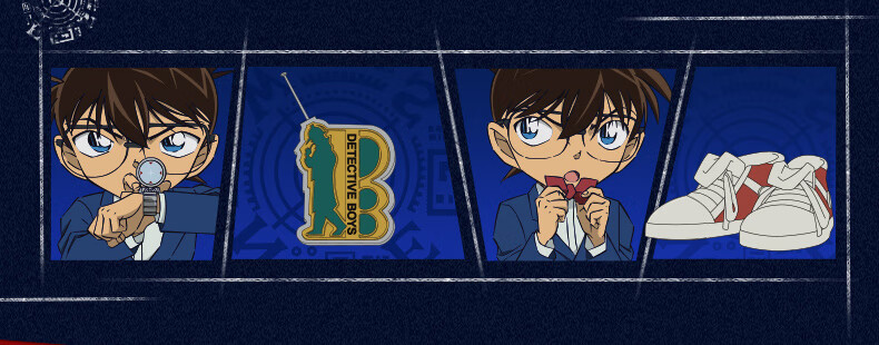 AIHAO [Back to School Essential] Detective Conan Co-Branded Elementary School Student Retractable Erasable Pen, ST Tip 0.5mm, Erasable Gel Ink Pen, Hot Erasable Pen, Crystal Blue, D2222 7