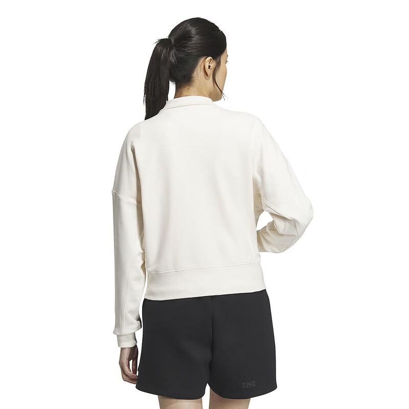 Adidas Women's Sportswear Series LOUNGE FT JKT Athletic Casual Jacket IM8849 A/S 8