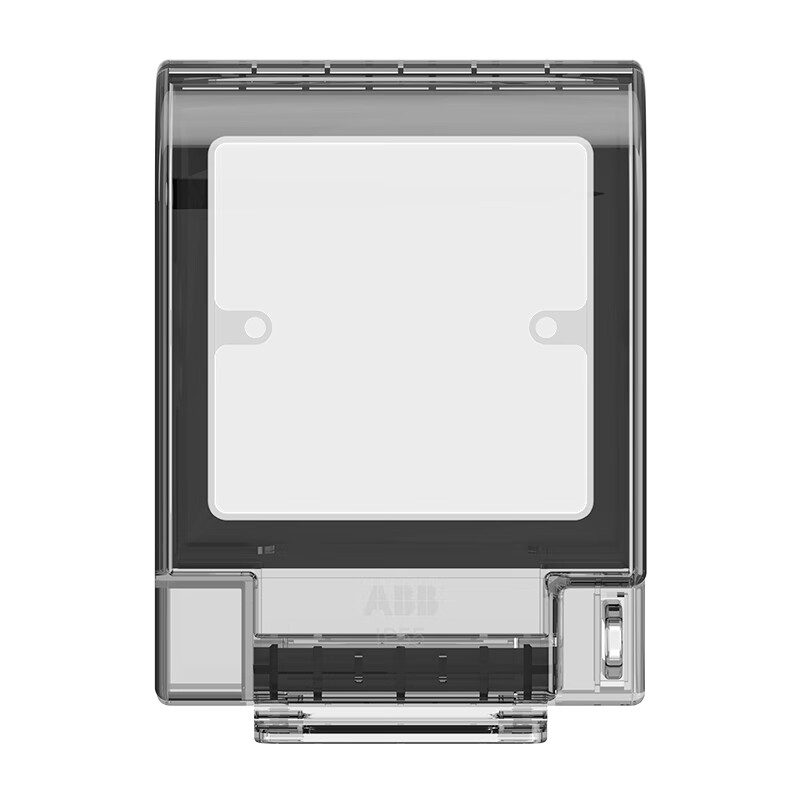 Прозрачная водонепроницаемая коробка ABB IP55, крышка для панели переключателей, брызгозащищенная, с двойными зажимами, может висеть под углом 90°, WSC101