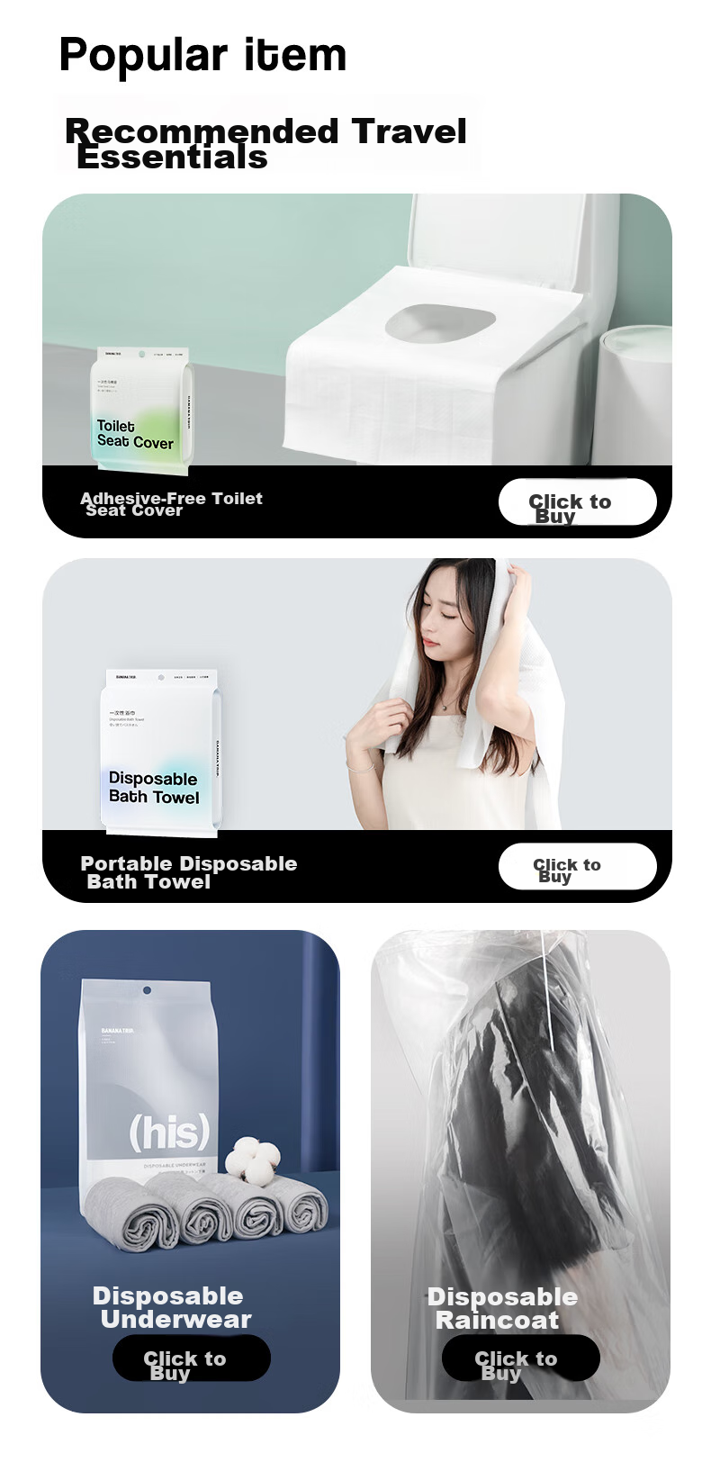 BANANA TRIP Disposable Emergency Urine Bags Portable Mini Toilet Pouches for Car Travel, Men, Women, Children, Vomiting, And Urination 10-Pack 15