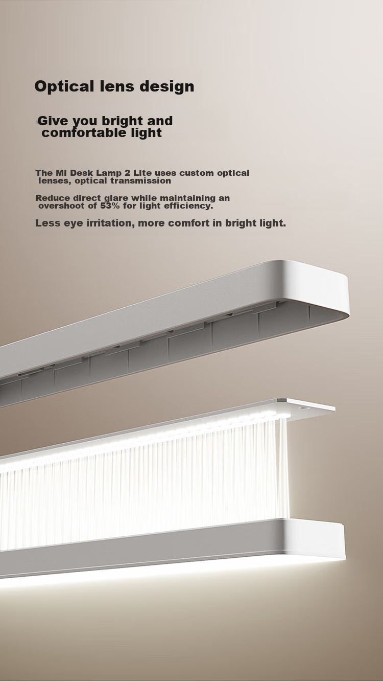Mijia Xiaomi Mijia Desk Lamp 2 Lite, Student And Children's Study Reading Eye Protection Light Fixture, National Standard AA Grade 6