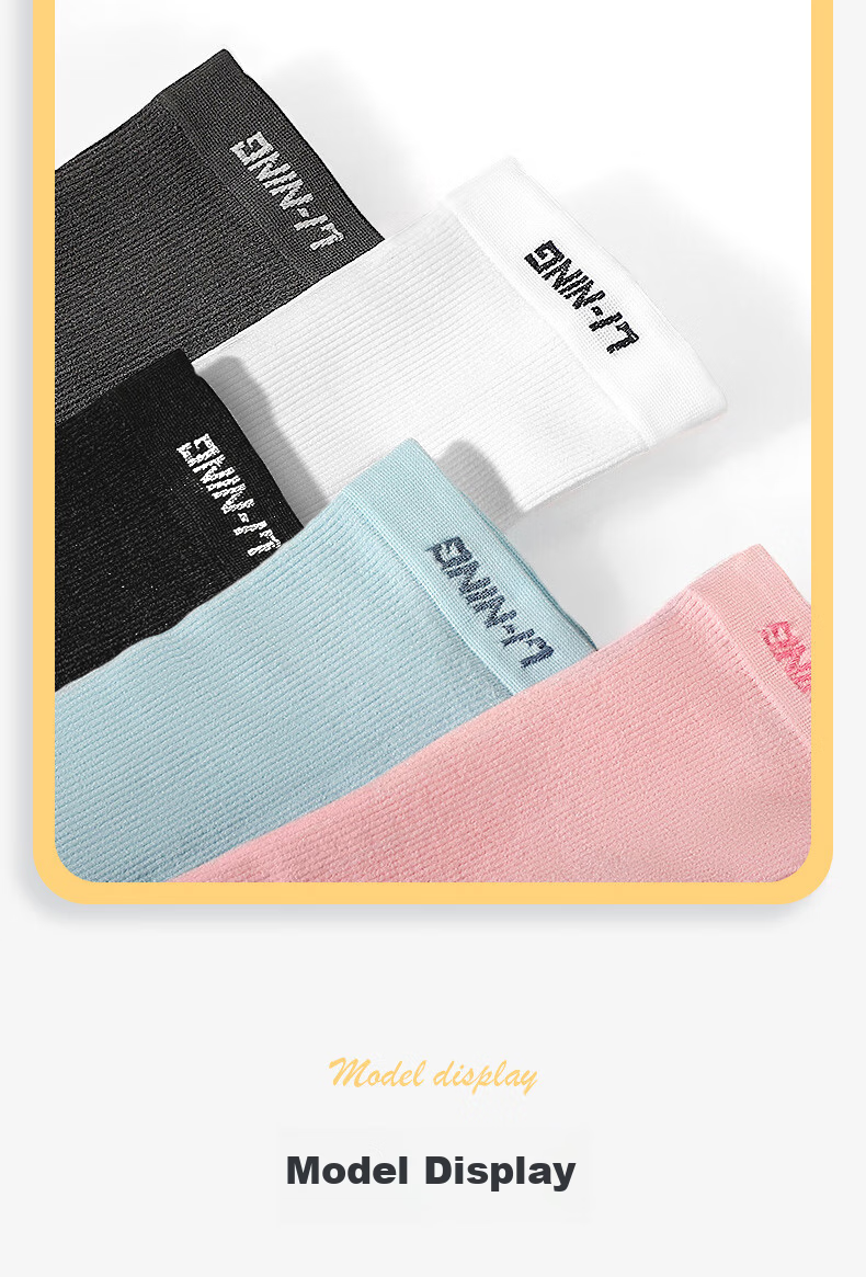 Li-Ning Ice Silk Sun Protection Arm Sleeves for Men And Women, UV-Resistant Cooling Arm Covers, Cycling Arm Guards, Arm Sleeves for Sun Protectio 13