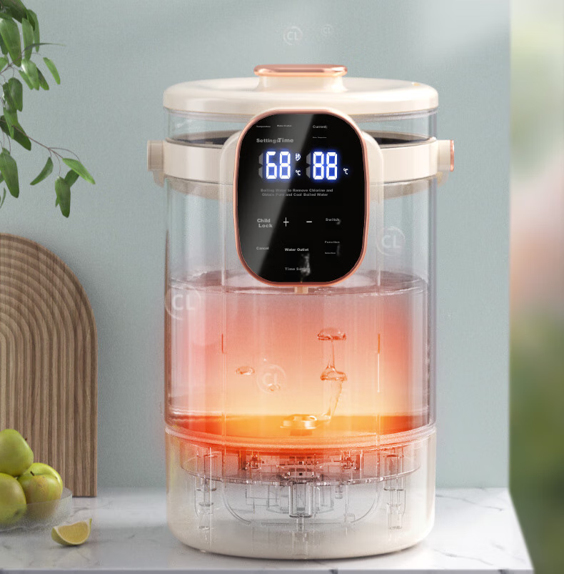 CHIGO Electric Thermos Water Boiler Multi-Temperature Household Desktop Small Drinking Water Heater 3L Large Capacity Glass Kettle RC-K30A 17