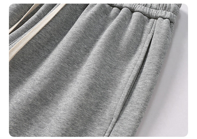 JEEP SPIRIT Men's Sweatpants, Summer Loose-Fit Joggers, Casual Pants, Versatile Comfortable Trousers, Black, XL 13