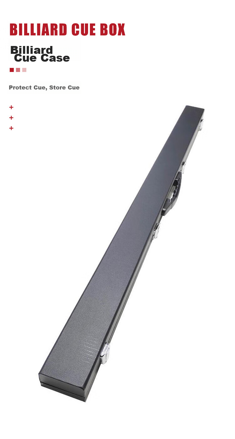 INVUI Pool Cue Tip, Chinese Black 8 High-Tech Carbon Fiber Detachable Billiard Cue with Cue Case CR10 8