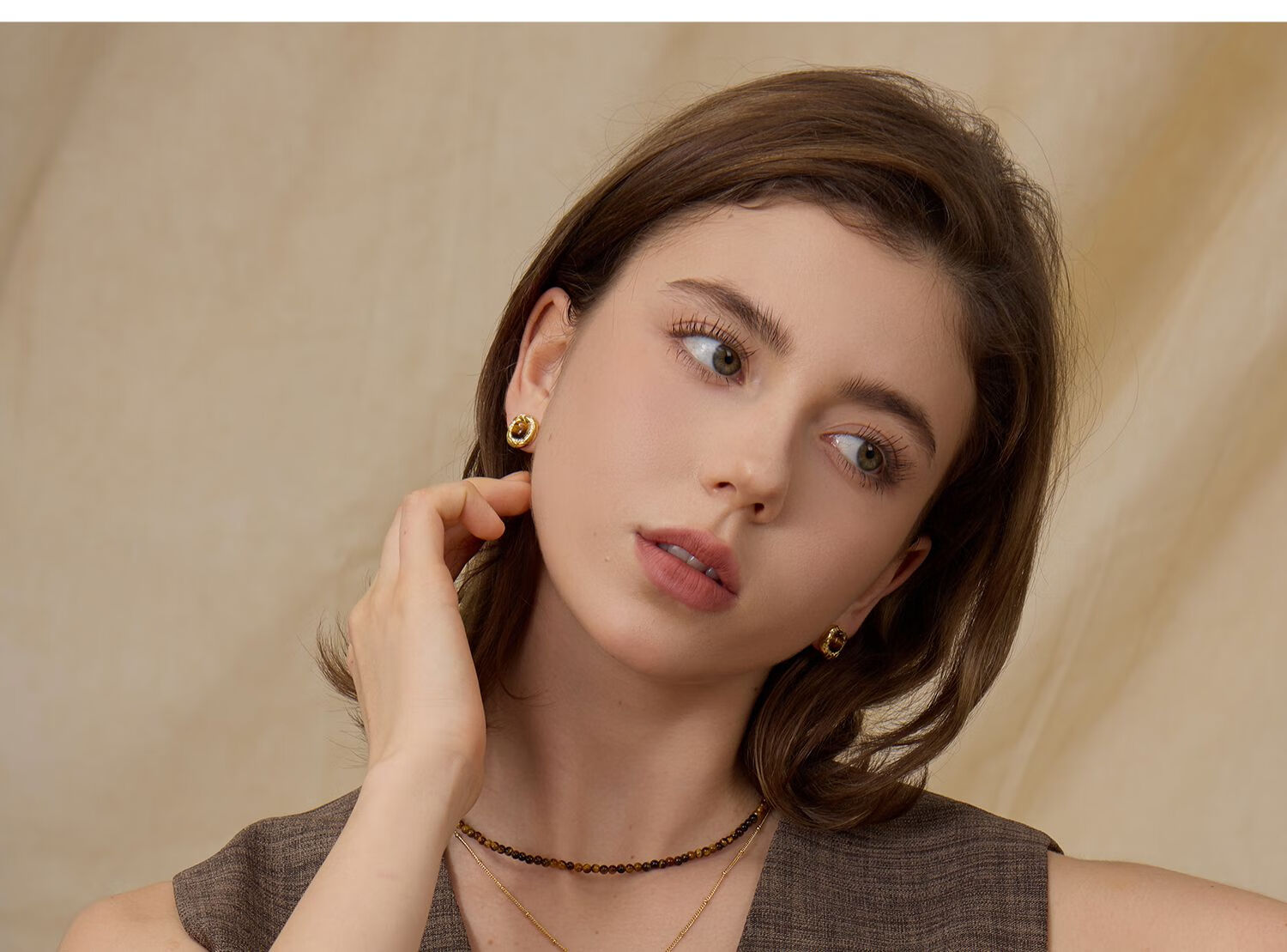 Arsis Auspicious Earrings, Lucky Fortune Studs, Fashionable Simple Versatile Earrings, Birthday Gift for Girlfriend 19